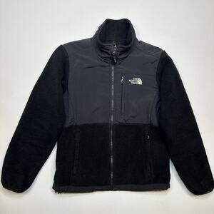 Y2K The North Face Polartec Full Zip Jacket in Black